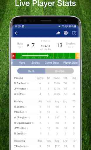 Giants Football: Live Scores, Stats, Plays & Games 3