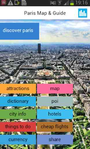 Mapa Offline París, Guía 1