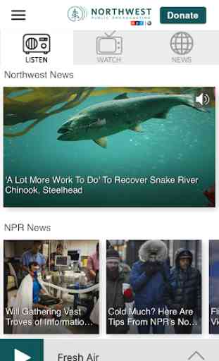 Northwest Public Broadcasting App 2