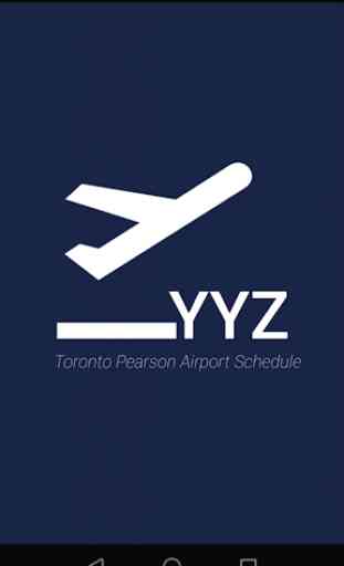 Pearson Airport Schedule (YYZ) 1
