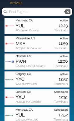 Toronto Pearson Airport (YYZ) Info+ Flight Tracker 2