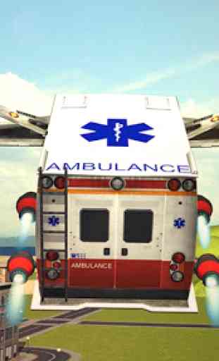 Ambulancia volar simulador 3d 3