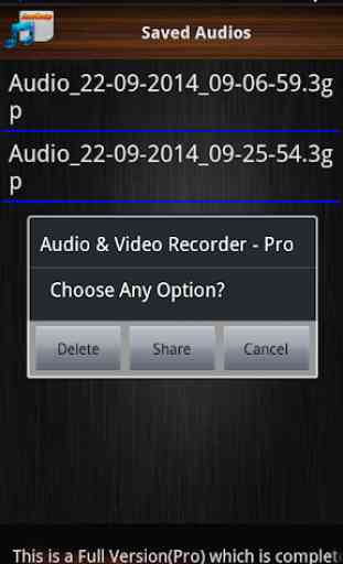 Audio and Video Recorder Lite 4