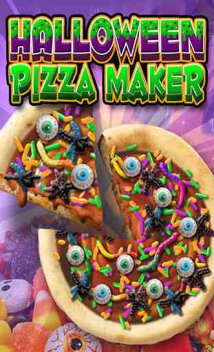 Halloween Candy Pizza Maker - Dessert Food Cooking 1