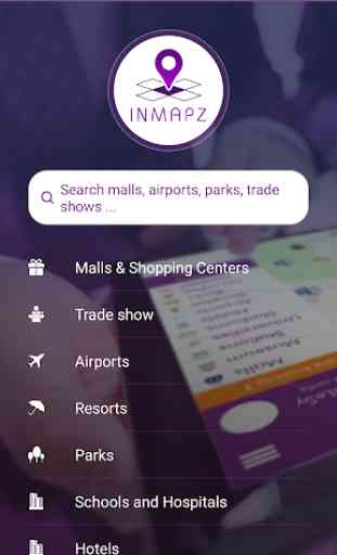 InMapz indoor navigation airport maps, mall maps 1
