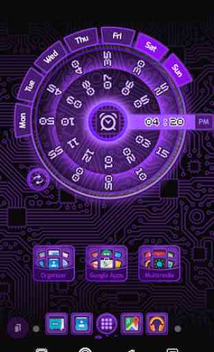 PCB Purple ⁞ TSF Shell 3 Theme 3