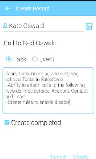 Call Tracker for Salesforce 4