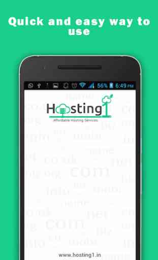 Hosting1 - Web Hosting App 1