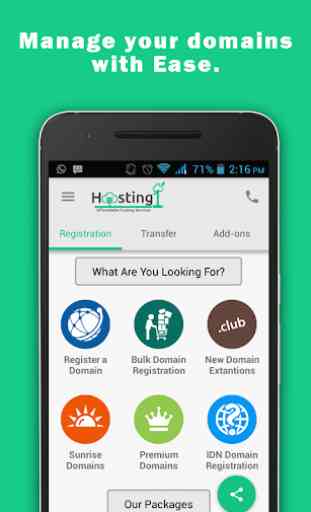 Hosting1 - Web Hosting App 4