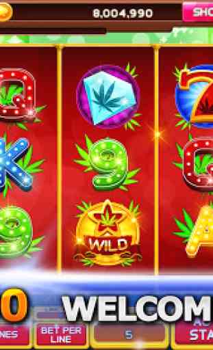 Máquinas tragaperras - casino de la marijuana 1