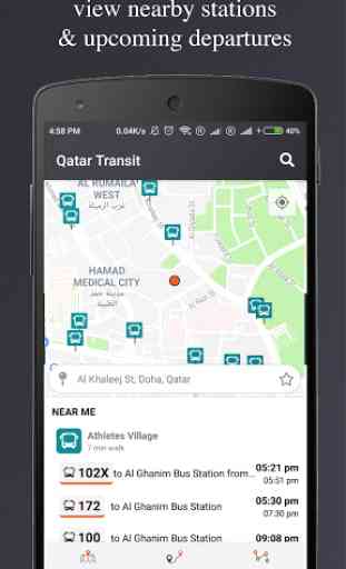 Qatar Transit - Bus, Metro, Times, Maps, Planner 2