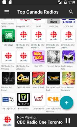 Top FM Radio Canadá 3