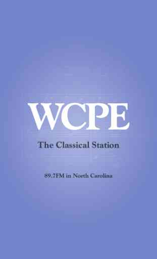 WCPE The Classical Station App 1
