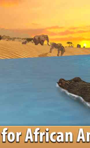 African Crocodile Simulator 3D 2