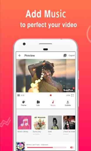 SlidePlus: Crear videos con fotos videos y musica 3