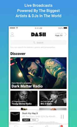 Dash Radio - Commercial Free Music & DJs 2