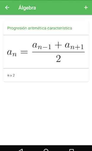 Fórmulas Matemáticas 3
