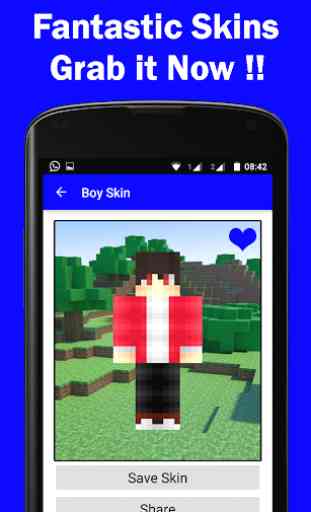 HD Boy Skins for Minecraft PE 3