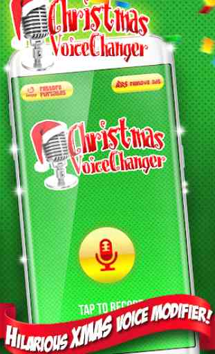Navidad Cambiador de Voz 1