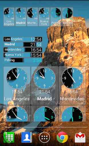 Reloj Mundial MultiReloj 2