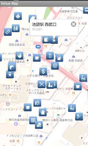 Venue Map for foursquare 1