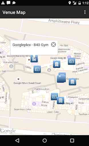 Venue Map for foursquare 4
