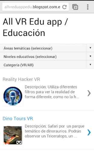 All VR Edu app 2