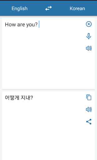 Coreano Inglés Traductor 2