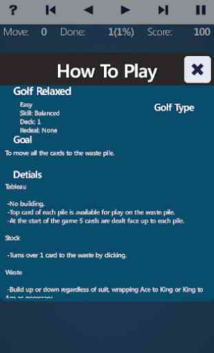 Golf Solitaire 4
