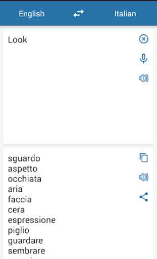 Italiano Inglés Traductor 1
