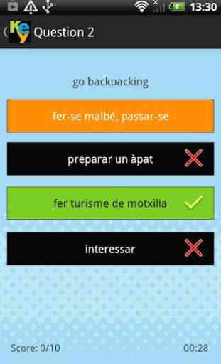 Key to Bachillerato VocApp 4