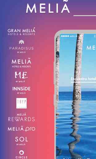 Meliá · Reserva de hoteles, viajes y vacaciones 1