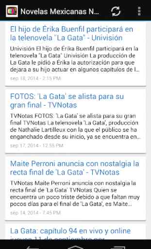 Novelas Mexicanas Noticias 1