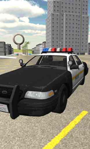 piloto de coches de policía 3D 2