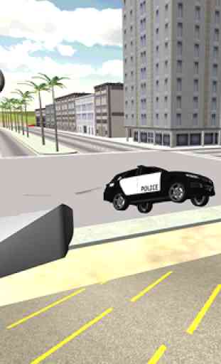 piloto de coches de policía 3D 3