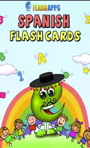 Spanish Baby Flashcards 4 Kids 1