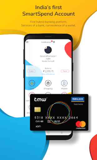 tmw – Wallet, Prepaid Card, Recharge, Payment 1
