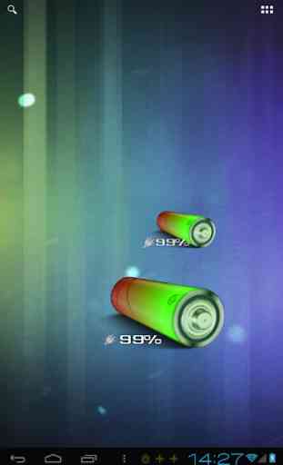 3D AA Battery Widget 1