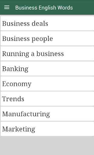 Business English Words 2