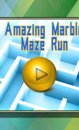 Increíble Mármol Maze Run 1
