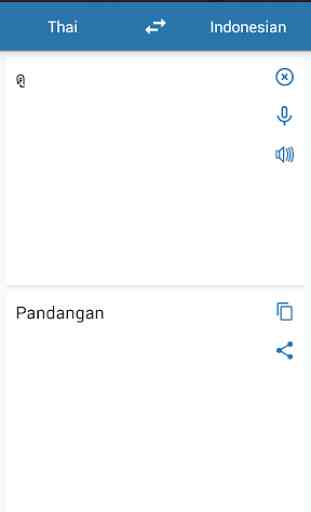 Indonesio Traductor tailandés 1