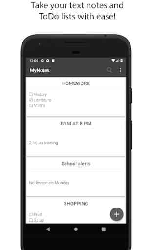 MyNotes - Take your notes with ease 1