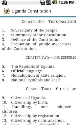 Uganda Constitution 1