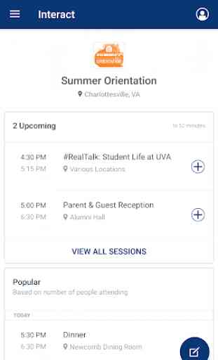 UVA Orientation/Event Guides 1