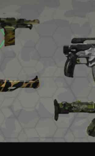 Armas de Juguete Militar Sim 1