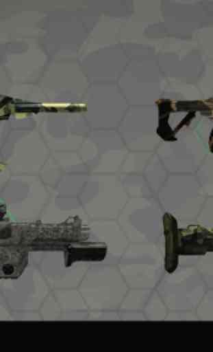 Armas de Juguete Militar Sim 2
