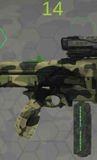 Armas de Juguete Militar Sim 3