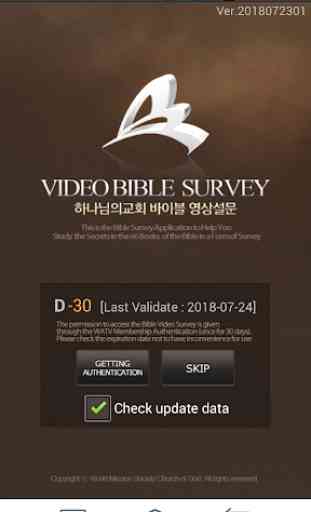 Bible Video Survey 1