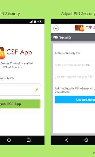 CSF App for Firewall on WHM 1