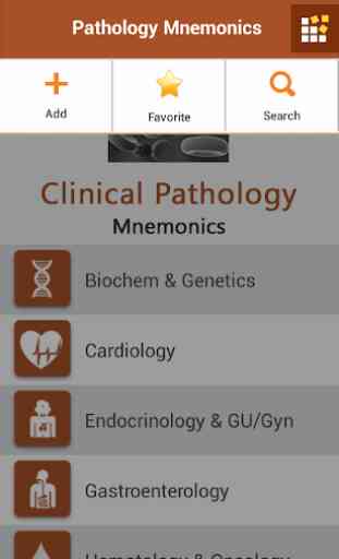 Clinical Pathology Mnemonics 4